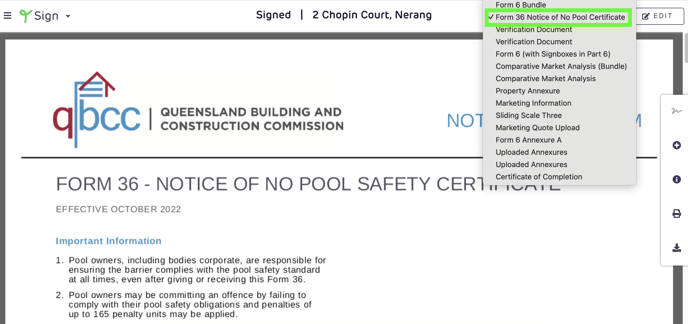 2024_Realtair_Sign_Pool Certificate