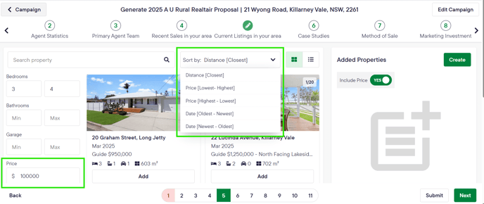 2025_Realtair_Pitch_recent sales comparable filters (1)
