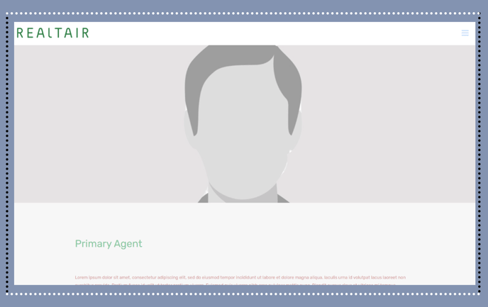 Agent Profile Layout 1