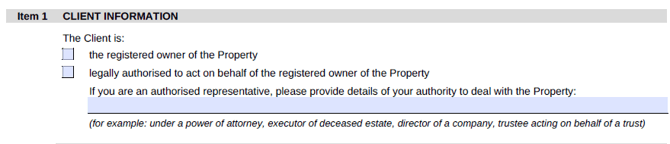 form6- client information