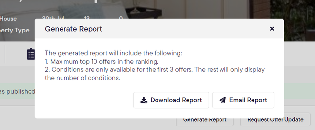 Offer ranking - Report button 2