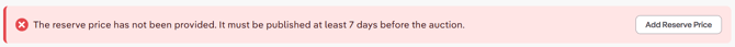sell_add a reserve price-7 days